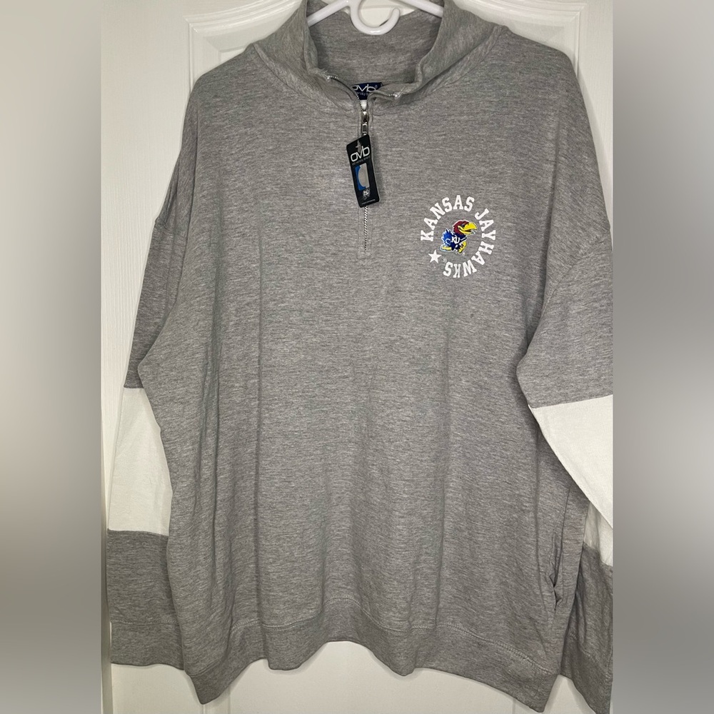 Kansas Jayhawks Pullover sweater, OVB x size 2X